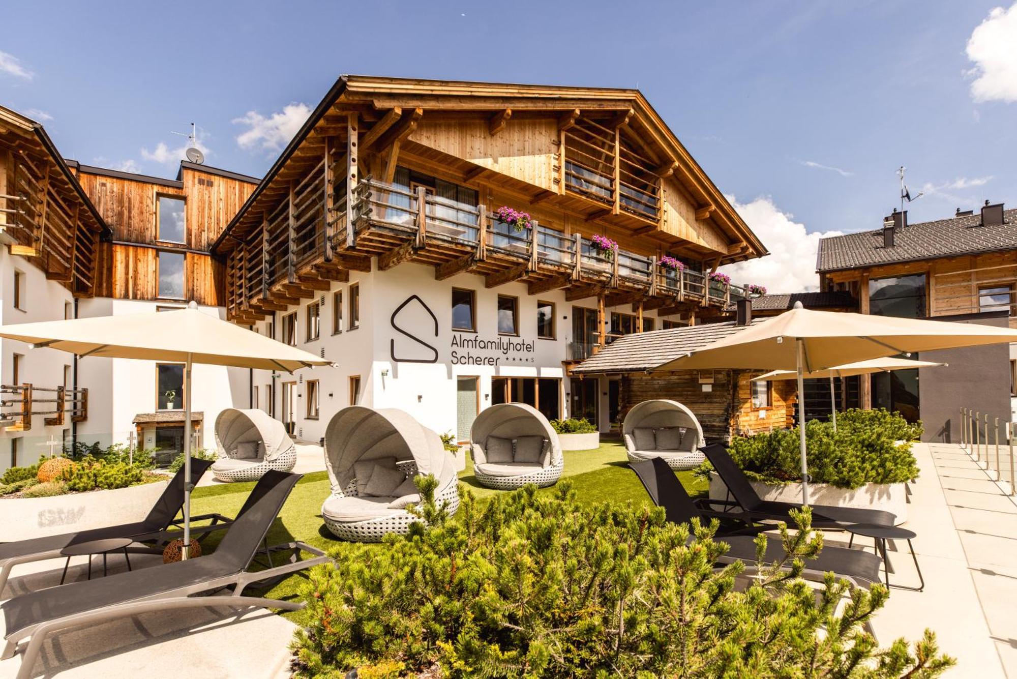 Almfamilyhotel Scherer Obertilliach Exterior foto